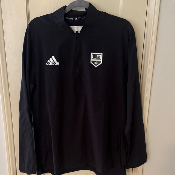 Adidas LA Kings Quarter Zip Pullover - Picture 1 of 5